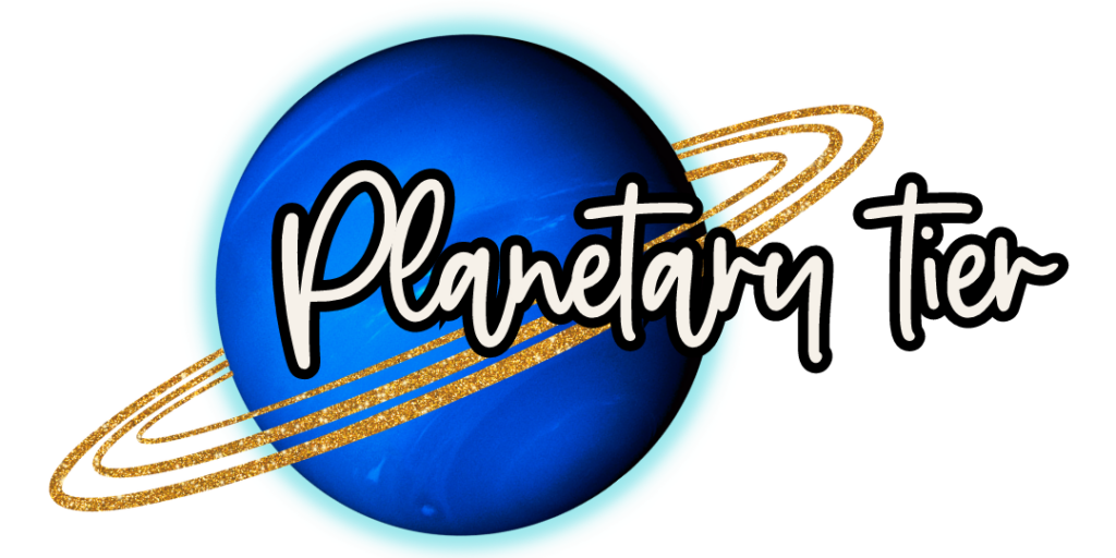 Header that reads 'Planetary Tier' with a blue planet in the background.